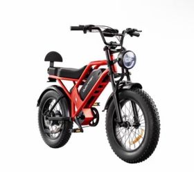 Happyrun G52 750W Electric Bike for Adults, 1500W Peak, 48V 18Ah Battery, 32MPH Max Speed, 68 Mile Range, 20"x4" Fat Tire E-Bike