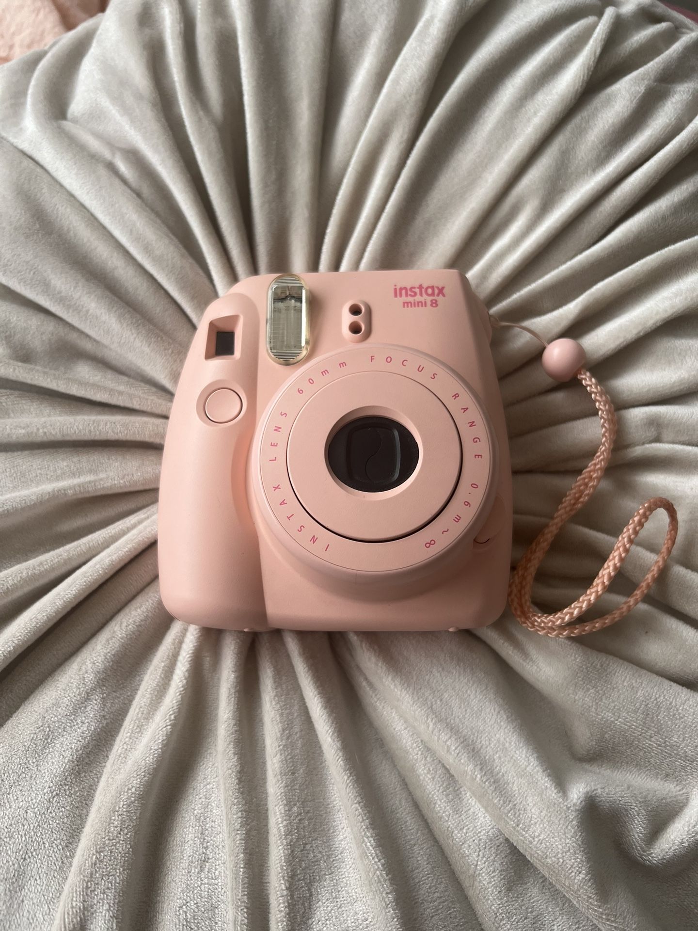 Pink Fiji Instax Mini 8 Polaroid Camera