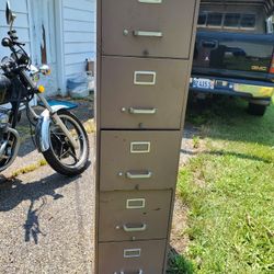 Wesco 5 Drawer Steel File Cabinet