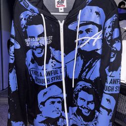 Asaali cartel hoodie blue 