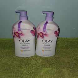 2 Olay Bodywash 33oz Orchid & Black Currant