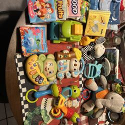 Mixed Toys And Books 