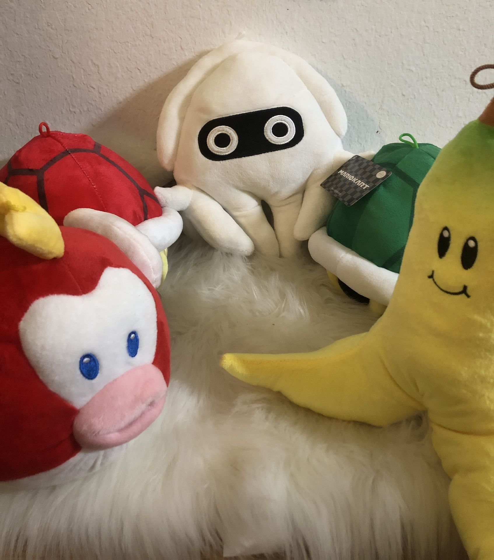 BRAND NEW Super Mario Brothers Mario Kart Enemies Plushies