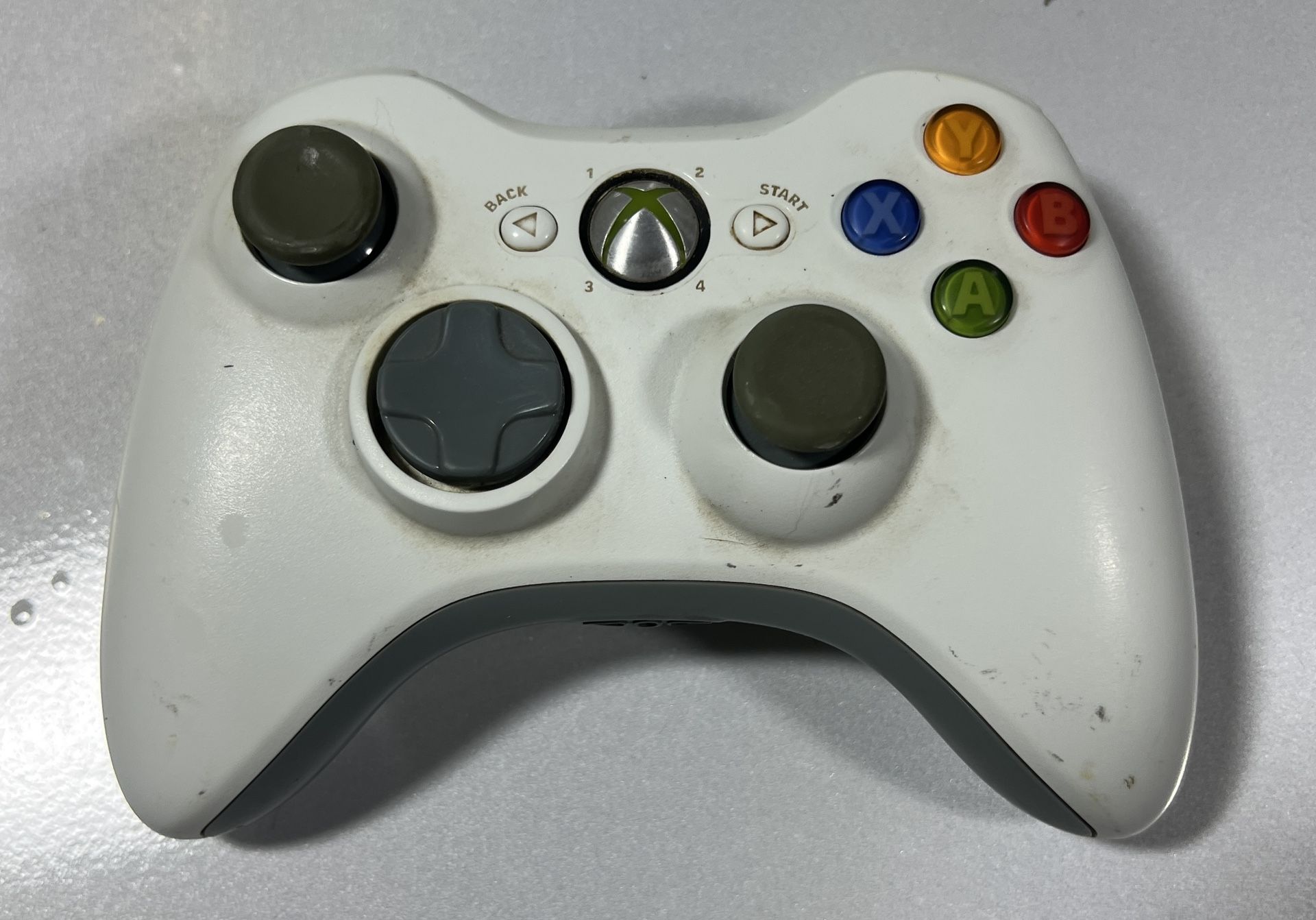 Microsof Xbox 360 Wireless Controller OEM Original White TESTED WORKING