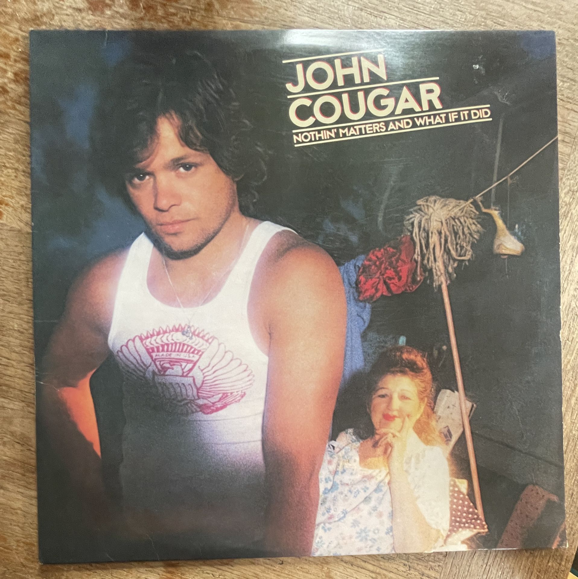 John Cougar/John Cougar Mellencamp  Nothin' Matters and What If It Did (1980) Vinyl LP record