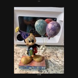 Jim Shore Mickey Mouse Cheerful Celebration 