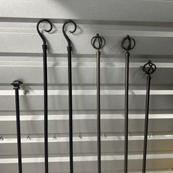 Assorted Curtain Rods