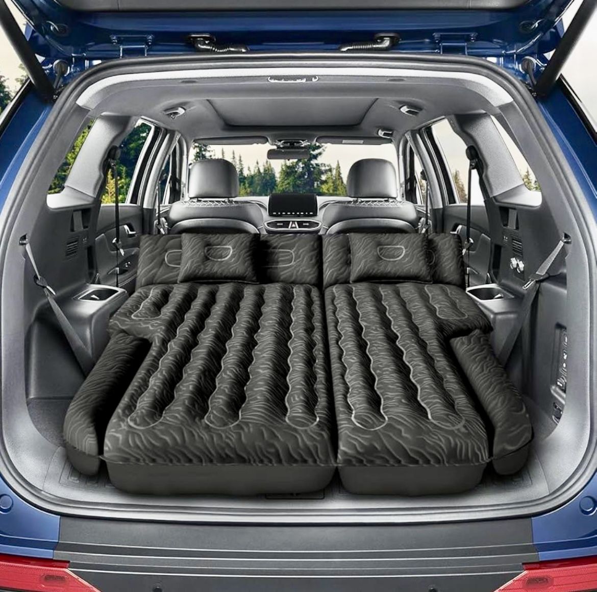 DikaSun• Inflatable SUV Air Mattress Bed Car Mattress for SUV, Double-Sided Flocking Travel Camping Bed, Car Sleeping Mattress for 🆕✅Reg. List $69.99