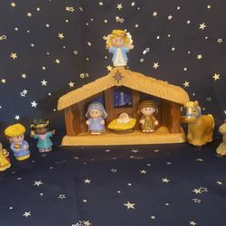 LITTLE PEOPLE NATIVITY SET 
