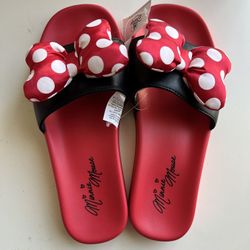Red Minnie Mouse Disney Slides