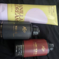Cream & Men’s Body Spray 