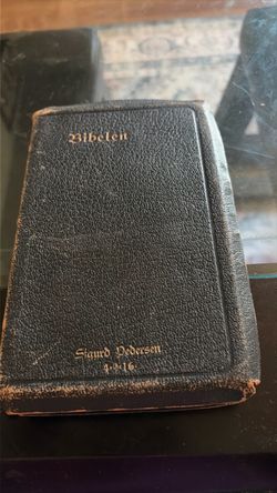 Antique Norwegian Bible – Bibelen 1916