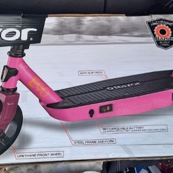 Girls Pink Razor Electric Scooter