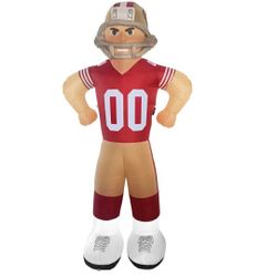 SF 49ers 7foot Lawn Inflatable 