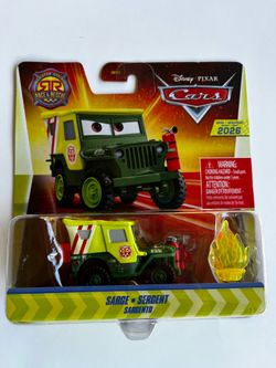 Disney Pixar Cars Sarge Race & Rescue 2026
