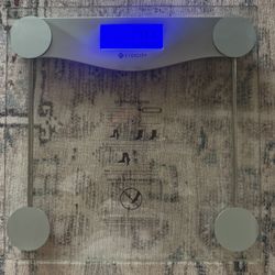 Etekcity Bathroom Scale for Body Weight BMI Scale, Upgraded Bluetooth Digital Scale, Large Blue LCD Backlight Display, High Precision Measurements, 40