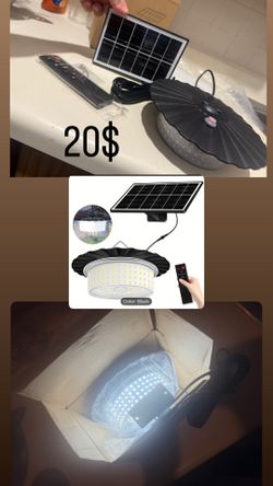 244-LED Solar Pendant Light with Motion Sensor, Outdoor 360° Wide Angle Floodlight, 5 Modes with Remote Control, Solar Light for Patio And Deck, Secur