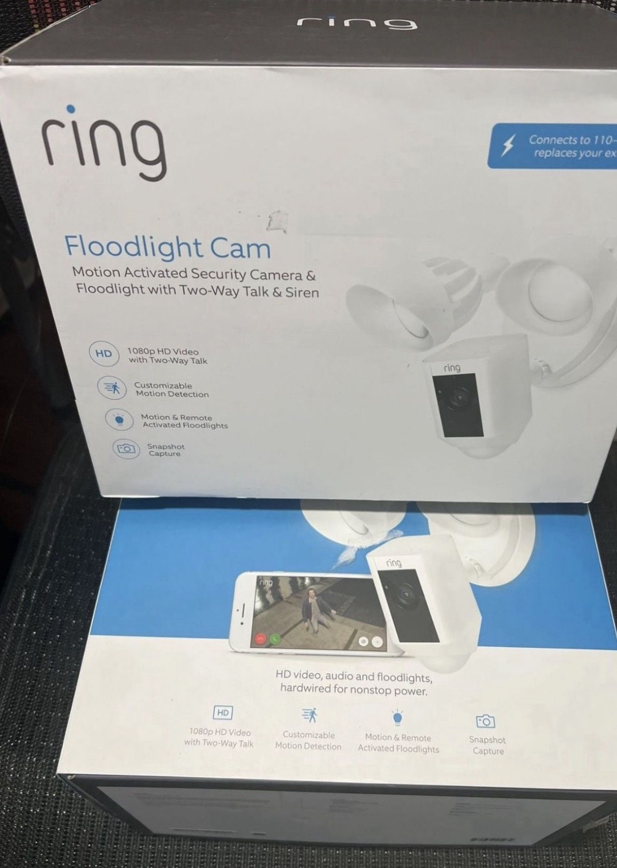 Brand new ring floodlight camera
