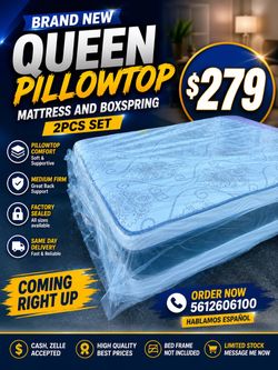 🇺🇸🇺🇸NEW PILLOWTOP SET $279