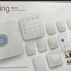  Brand New Ring Alarm 10-piece kit (2nd Gen) – home security system