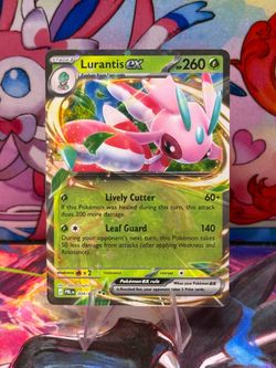 Lurantis EX Double Rare Card 004/084, Mega Evolution Pitch Black