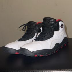 Nike Air Jordan White/Black-True Red 2014 Breds Size US-9.5