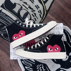 CDG x converse size 10 brand new