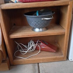 Wooden small shelf