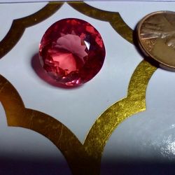 9.80 Carats Natural Pink Round Cut Spinel 💎🫦😍