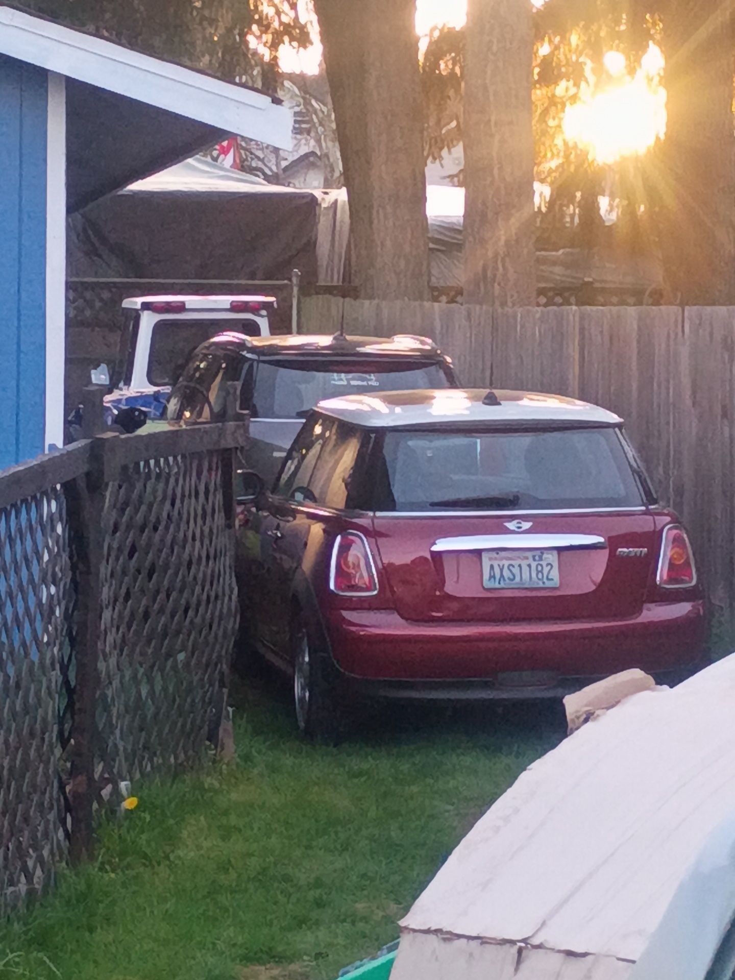 Parts car mini