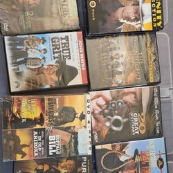 Great Movie Selections DVDs Western Movies, This Is It, Apollo 13, Waist Deep, Stomp The Yard, The Cook Out, Jason Statham Movies, 
