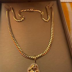 Miami Cuban Link Solid 14k