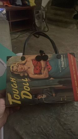 Tough Doll Pulp Novel Cover Novelty Handbag