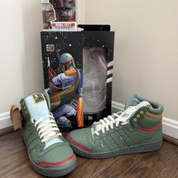 2020 Star Wars x Top Ten Hi 'Boba Fett' (new) - Size 13