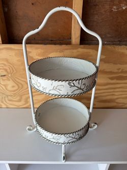 French country two tier basket