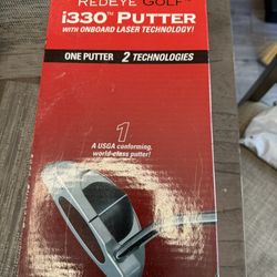 RedEye Golf I330 Putter Laser Putting System Open Box 
