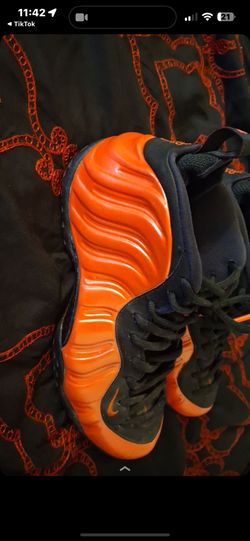 Nike Air Foamposites Habanero Red 