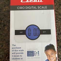 Brand New, Escali Ciro Digital Scale