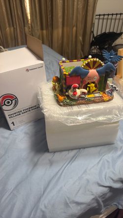 Haunted Pokémon Village “ Mr. mime funhouse” figurine