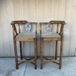 Gorgeous pair of Bar stools 