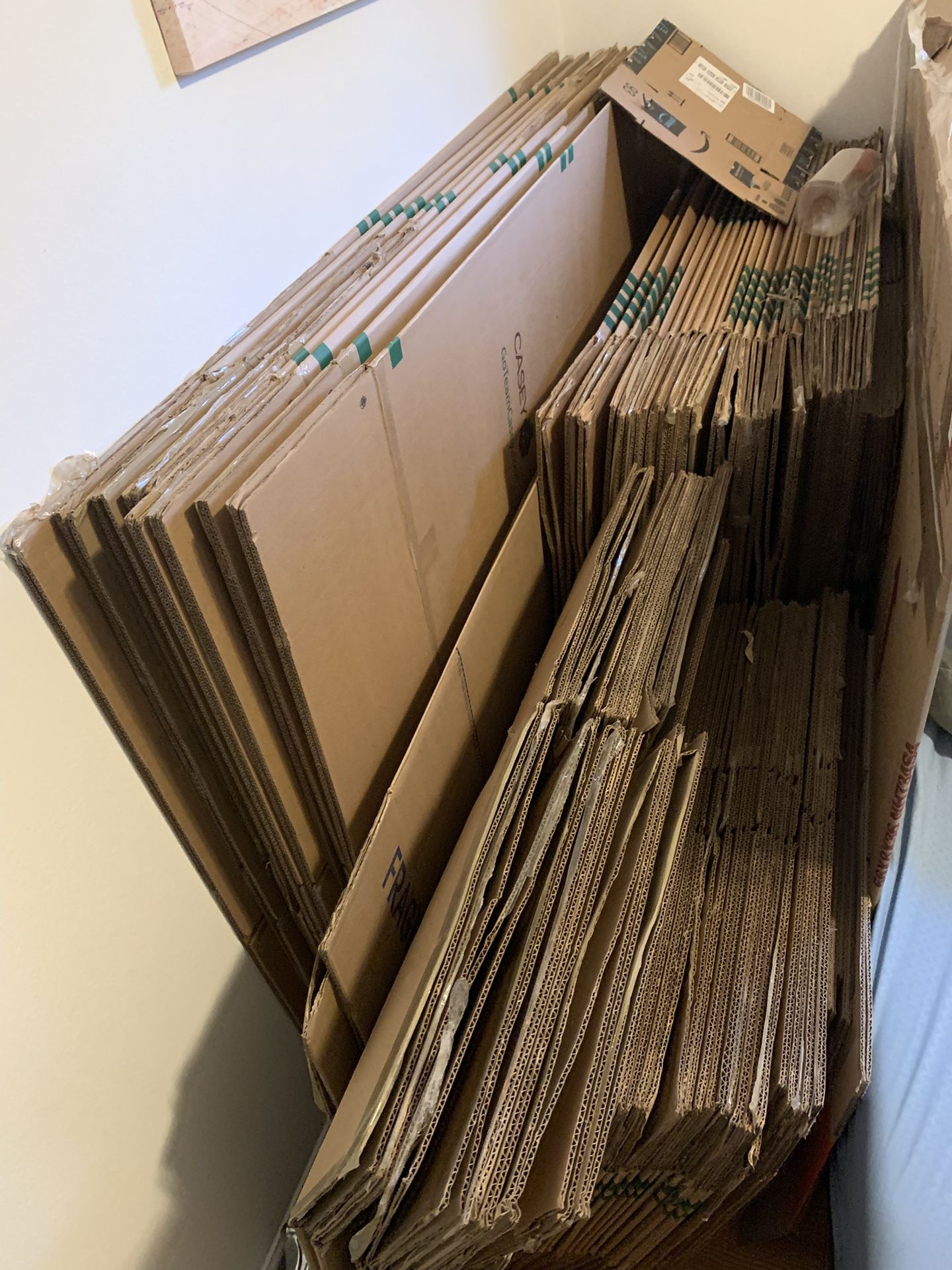 Assorted Moving Boxes - See Description
