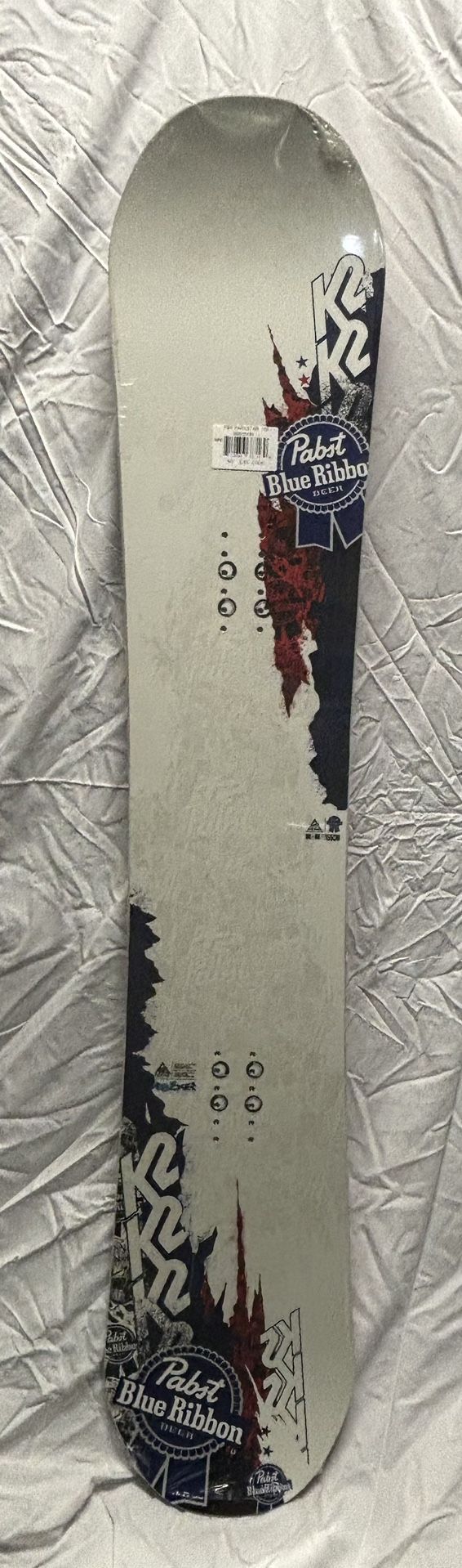 Snowboard - NEW K2 Parkstar Pabst Blue Ribbon (PBR) Snowboard