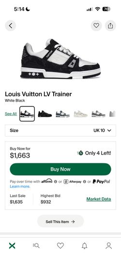 Louis vuitton trainers