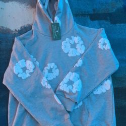 Denim Tears Gray Hoodie