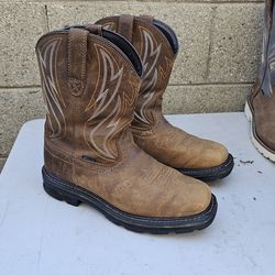 Size 8 ee Ariat Work Boots Soft Toe