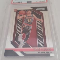 2018-19 Panini Prizm - Silver Prizm #78 Trae Young (RC)