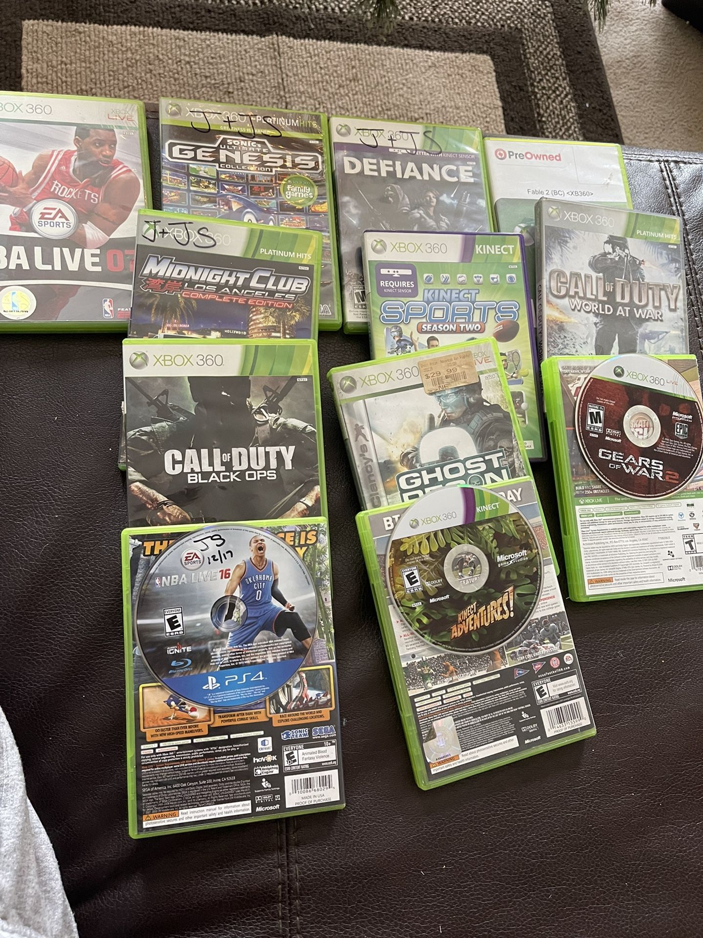 Lot Of Xbox 360 Games