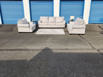 Sofa Loveseat Chair End Tables Set FREE DELIVERY