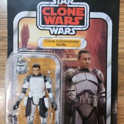 Star Wars Clone Commander Wolffe Action Figure