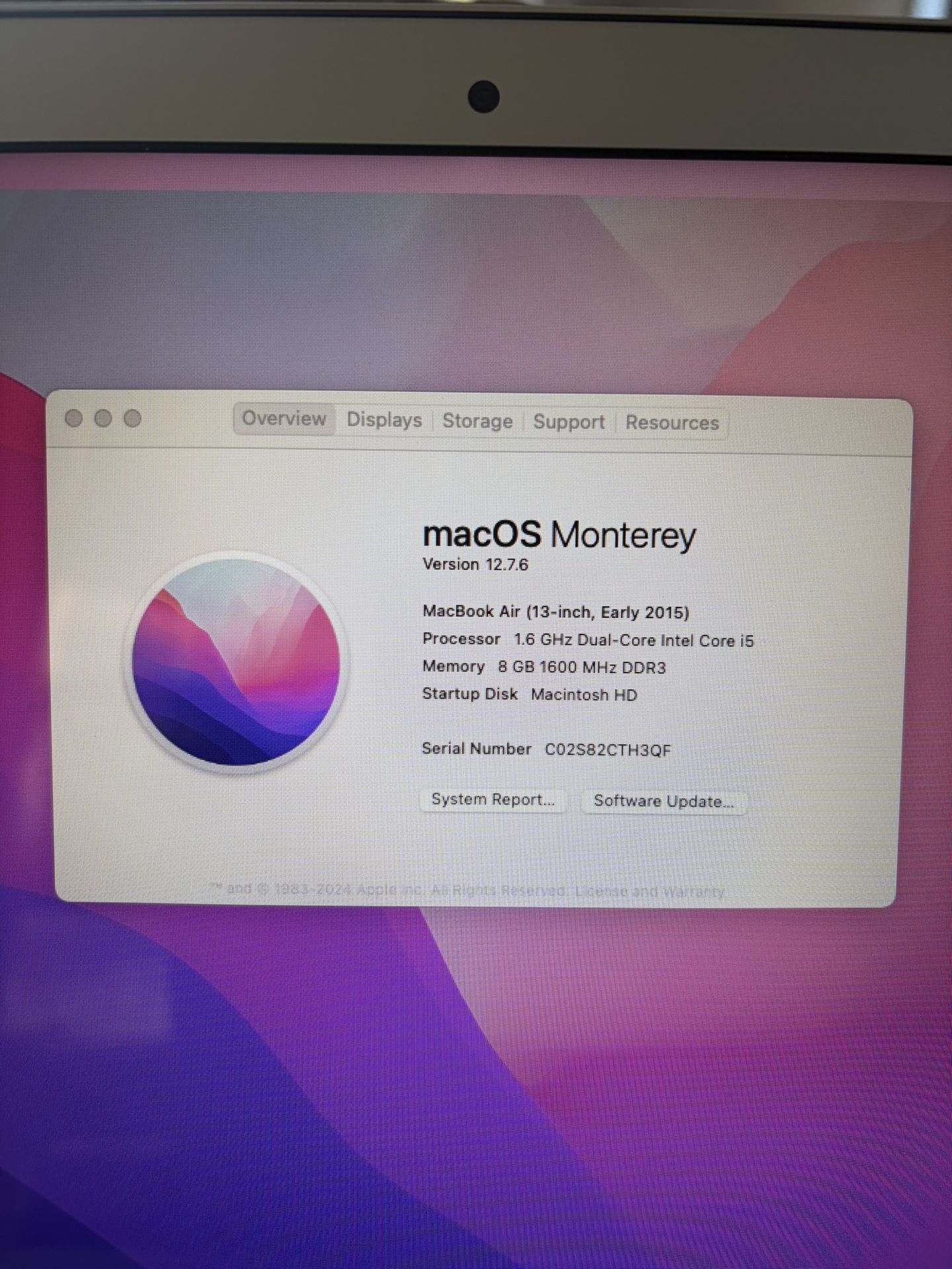 MacBook Air 13” 2015